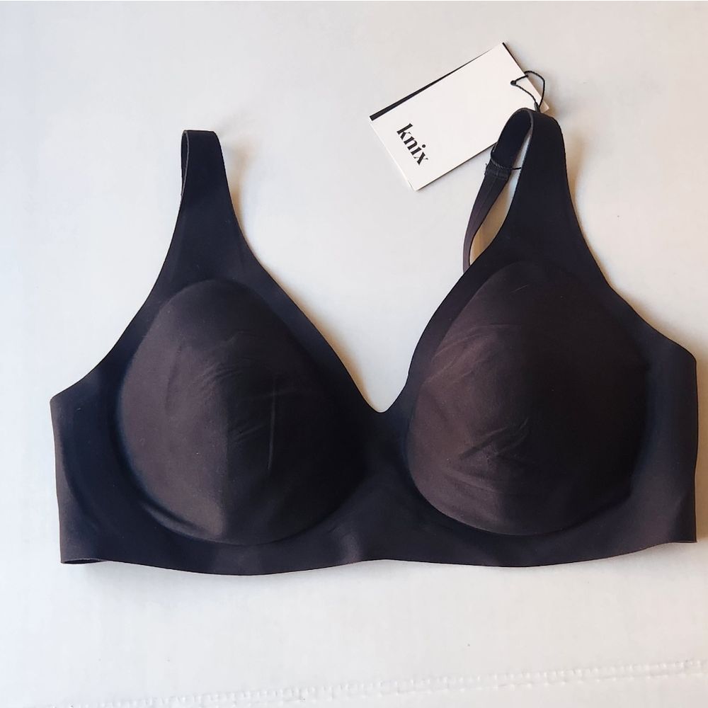 Knix Revolution V-Neck Bra in Black Size Small+